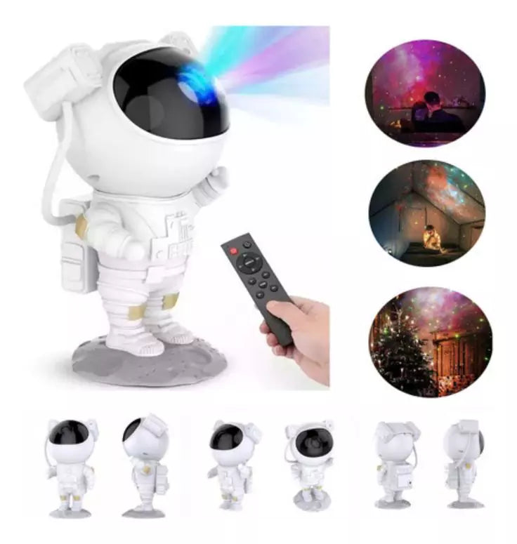 ASTRONAUTA PROJETOR CONTROLE REMOTO RGB KREIZ MAXL7200