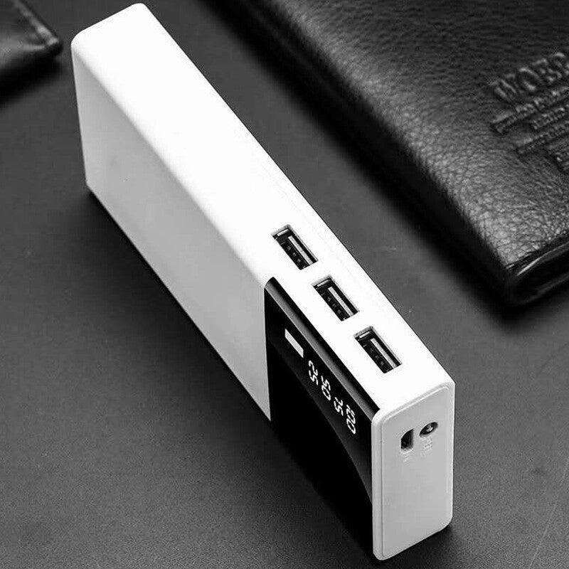 Power Bank Portátil 10000 mAh 3 Portas Usb Visor de Led Inova - POW-8317