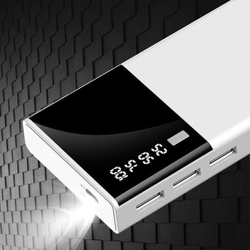 Power Bank Portátil 10000 mAh 3 Portas Usb Visor de Led Inova - POW-8317