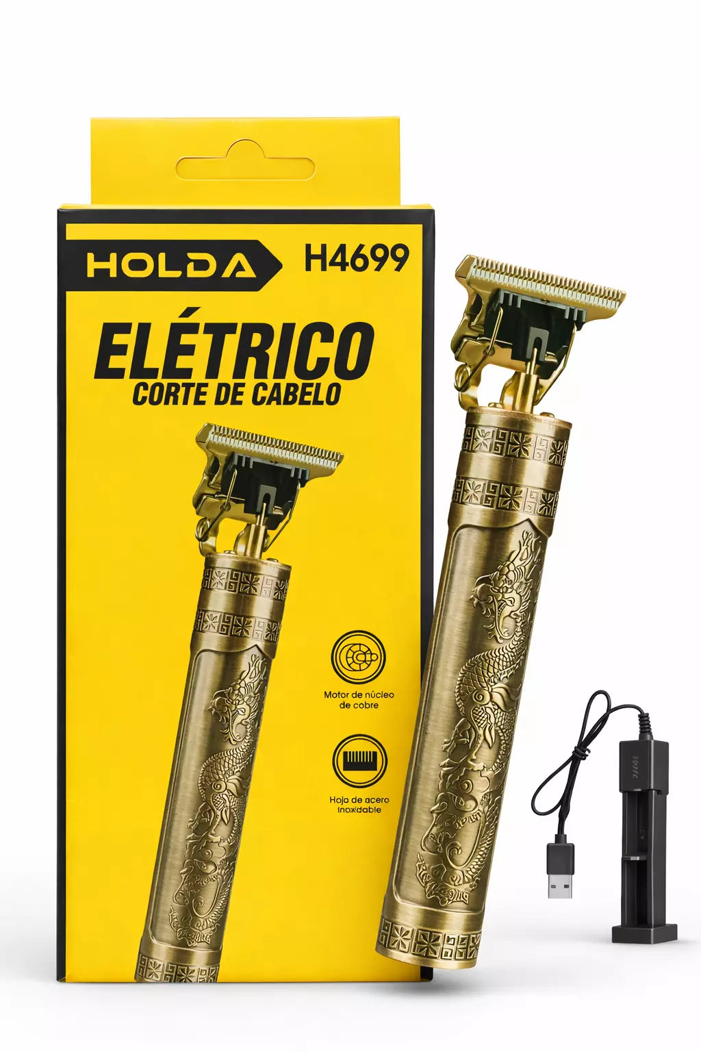 MAQUINA CORTAR CABELO ELETRICO HOLDA H4699
