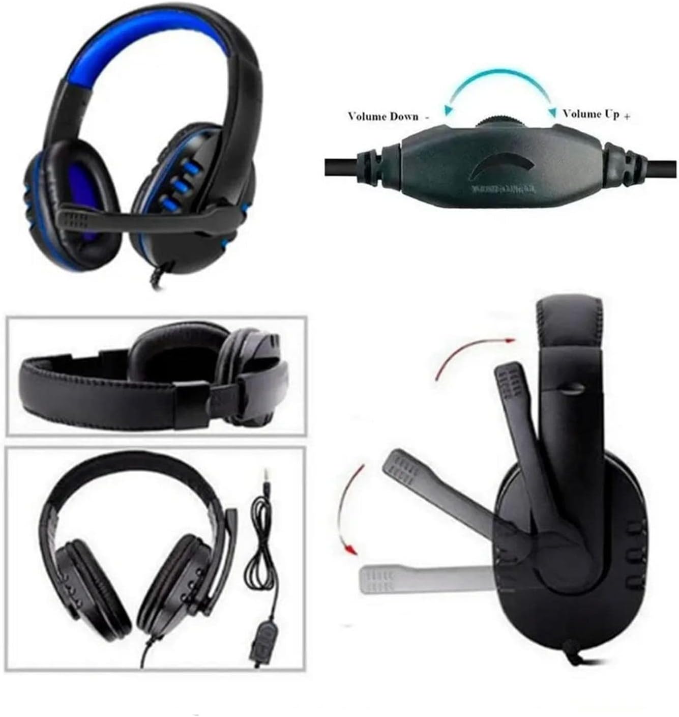 Headset Gamer Altomex A-302, Driver 40mm, Plug P3, Controle De Volume, P/ Celular, PC E PS4