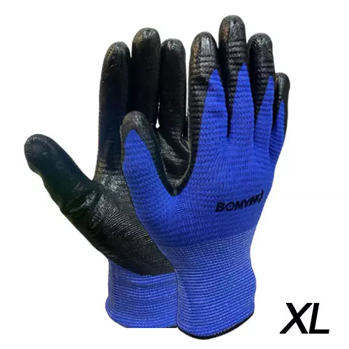 LUVA MULTITATO AZUL PU MONTAGEM MECÂNICO BOMVINK BOM7107 AZUL XL