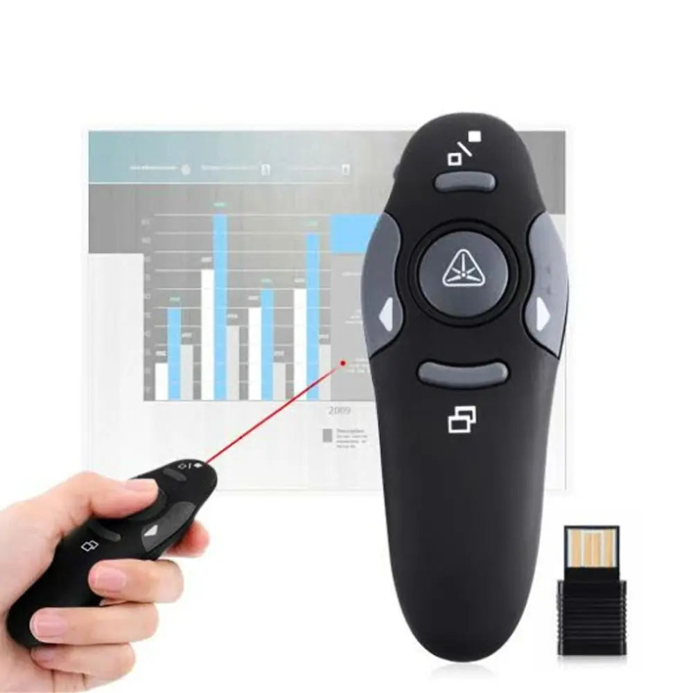 Apresentador Laser Point Multimidia Sem Fio Slide LPT-8 Exbom