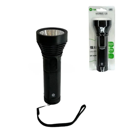 LANTERNA DE LED RECARREGÁVEL DP9005B
