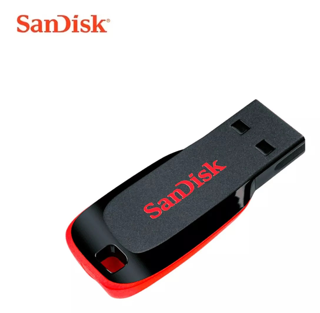 Pen Drive 32gb Sandisk Cruzer Blade 2.0 Original