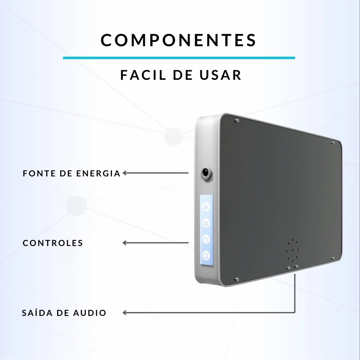 Relógio Parede Digital Led 23x16cm - Lelong Le-2146