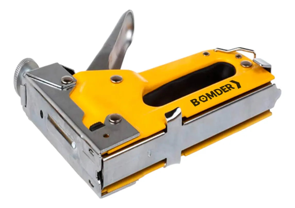 Grampeador Tapeceiro Profissional Manual Alta Pressão Bomder - BOM 1502