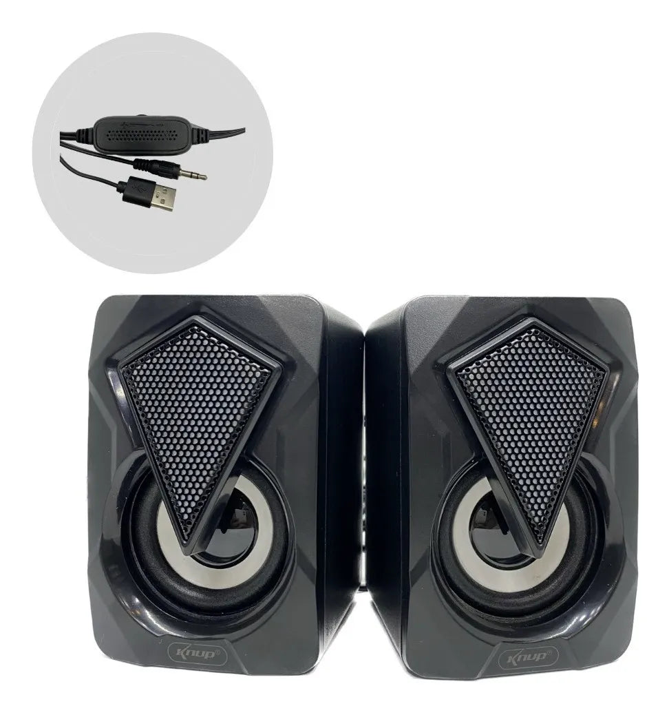 Caixa De Som Para Pc/notebook 6w Kp-ro800 - Knup