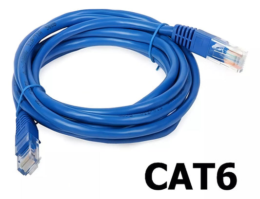 Cabo De Rede Cat6 3 Metros Ethernet Lan Giga 10/1000 shinka