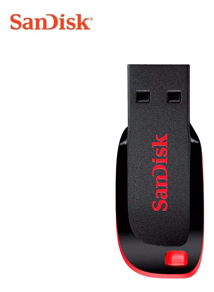 Pen Drive 32gb Sandisk Cruzer Blade 2.0 Original