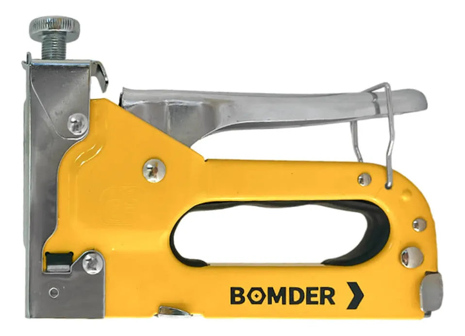 Grampeador Tapeceiro Profissional Manual Alta Pressão Bomder - BOM 1502