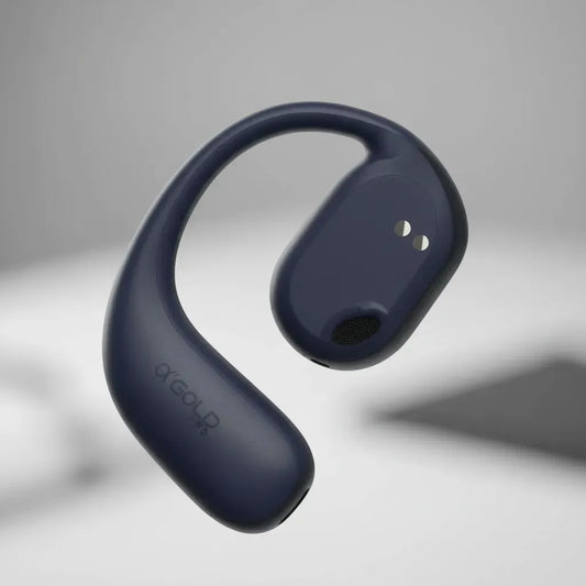 Fone de Ouvido Bluetooth A'Gold Fn-B08 Preto Condução Óssea Atividades Físicas