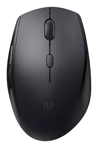 Mouse Sem Fio MS400 DPI Ajustavel 6 Botões e Clique Silencioso Preto Multi - MO381