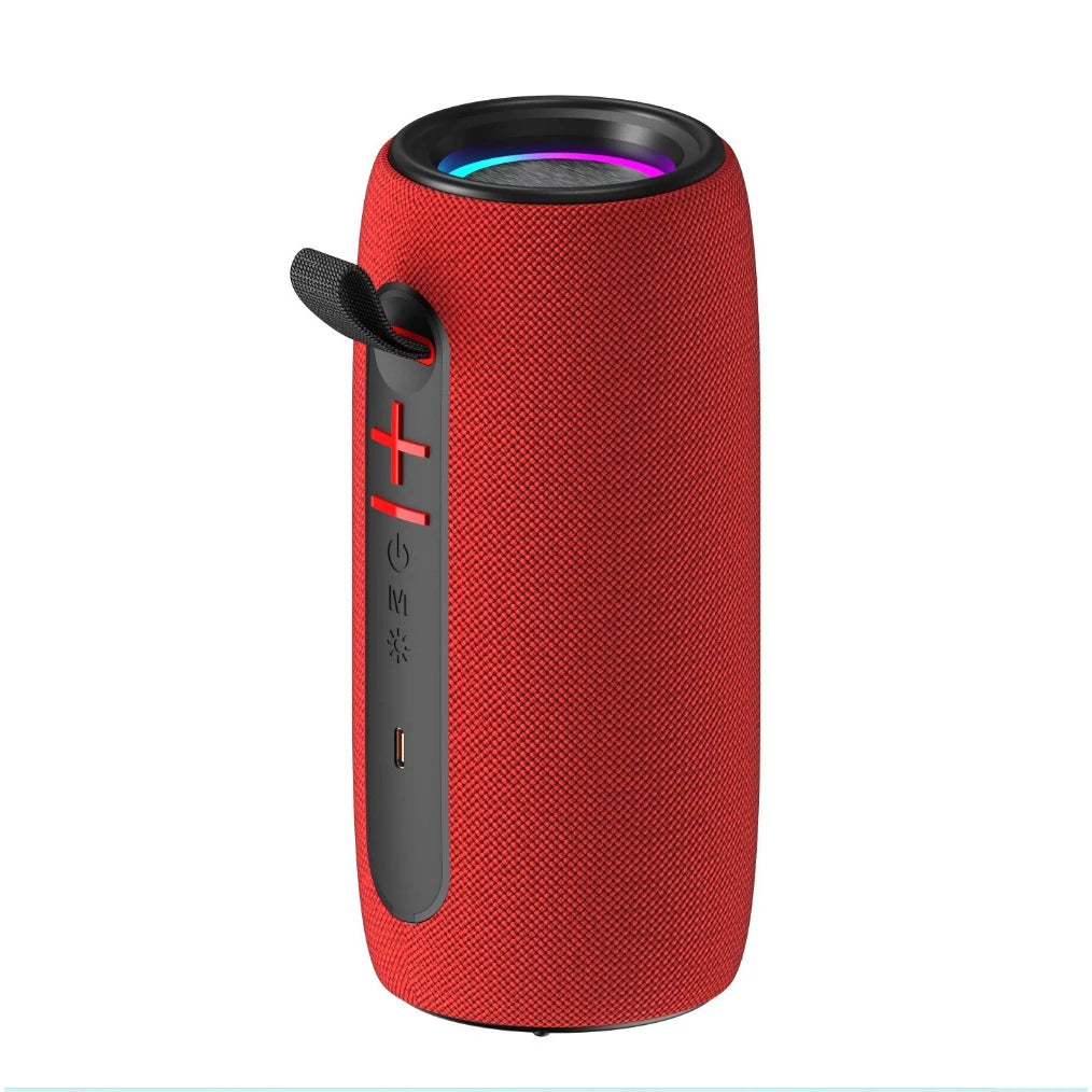 Caixa De Som Bluetooth 15w Led Rgb Portátil Tws Mp3 Fm Sd DG225