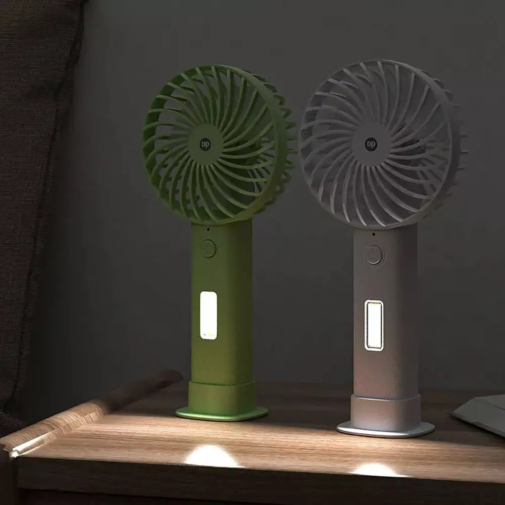Mini Ventilador Portátil Mesa Recarregável Usb 3 Velocidades dp 7634