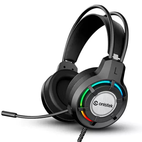 HEADSET GAMER COM FIO P2/USB ONISTEK COM LED FN637