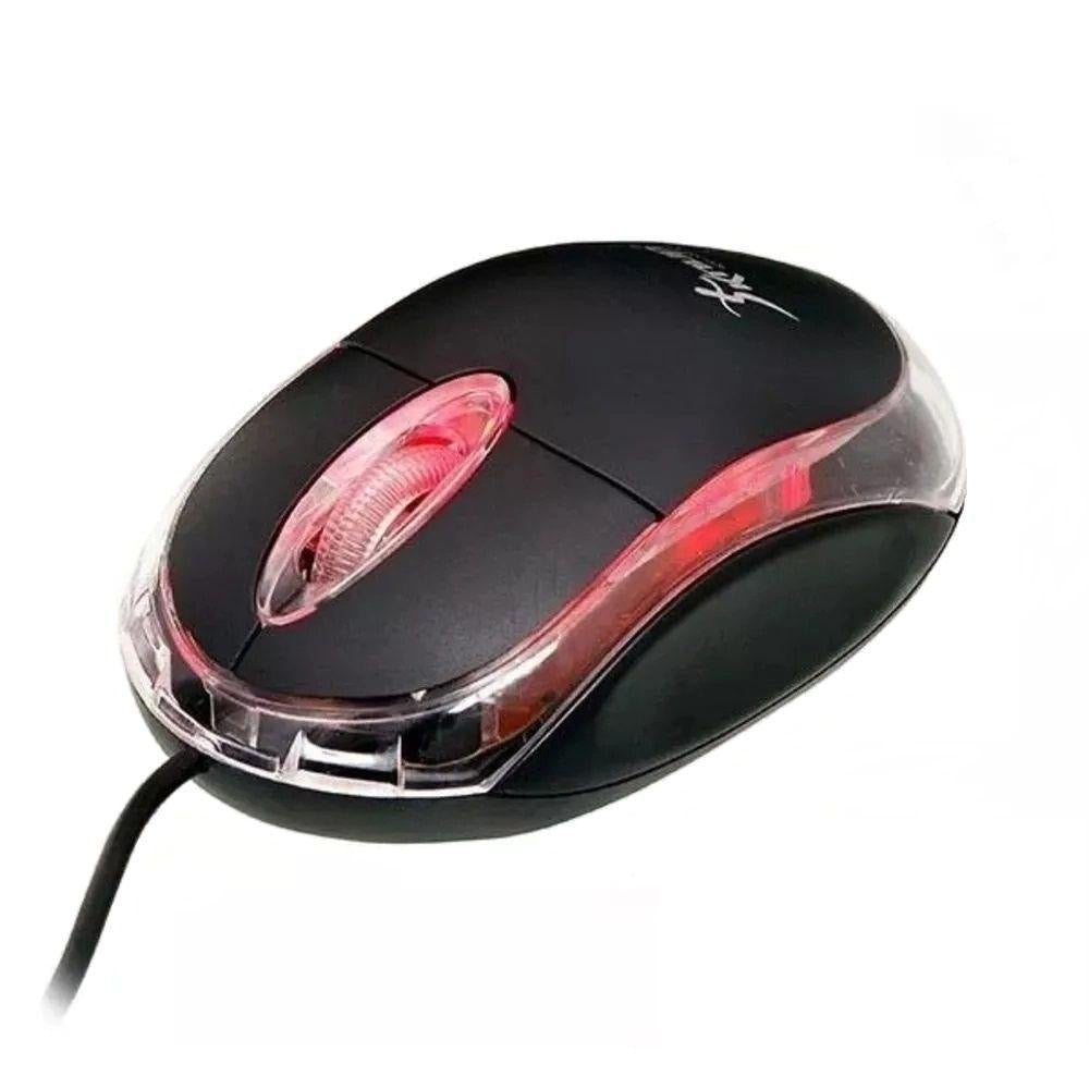 Mouse 2.0 Usb Com Fio Classic Box Óptico Usb Notebook Computador B-MAX BM611