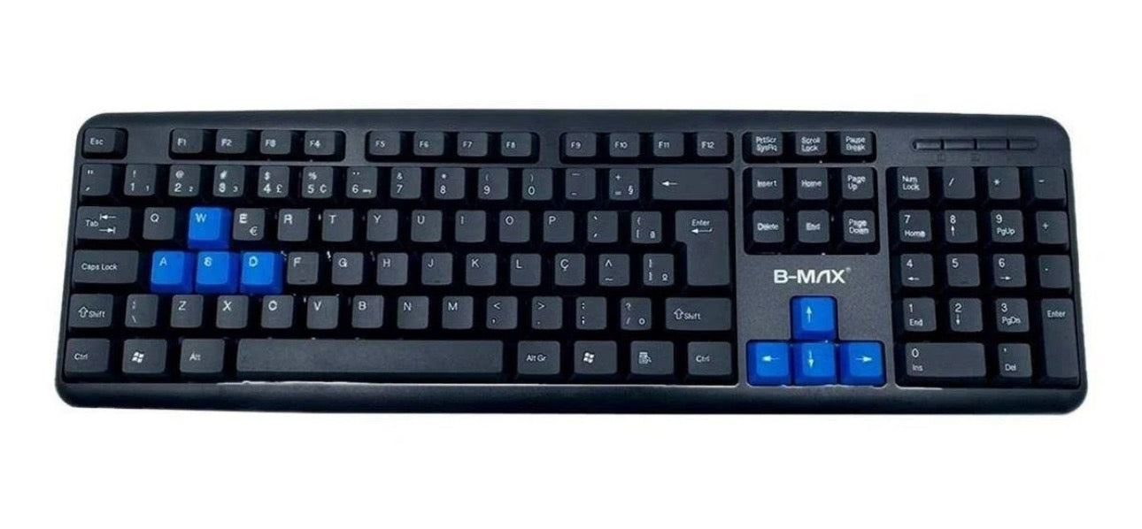 Teclado Com Fio teclas silenciosas BM T01 B-MAX