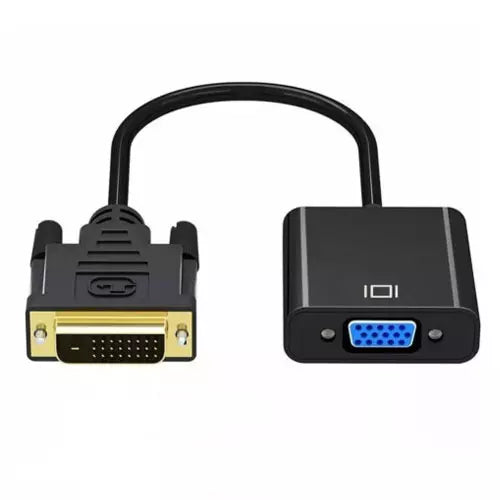 ADAPTADOR CONVERSOR DE VÍDEO DVI X VGA KNUP KP AD108