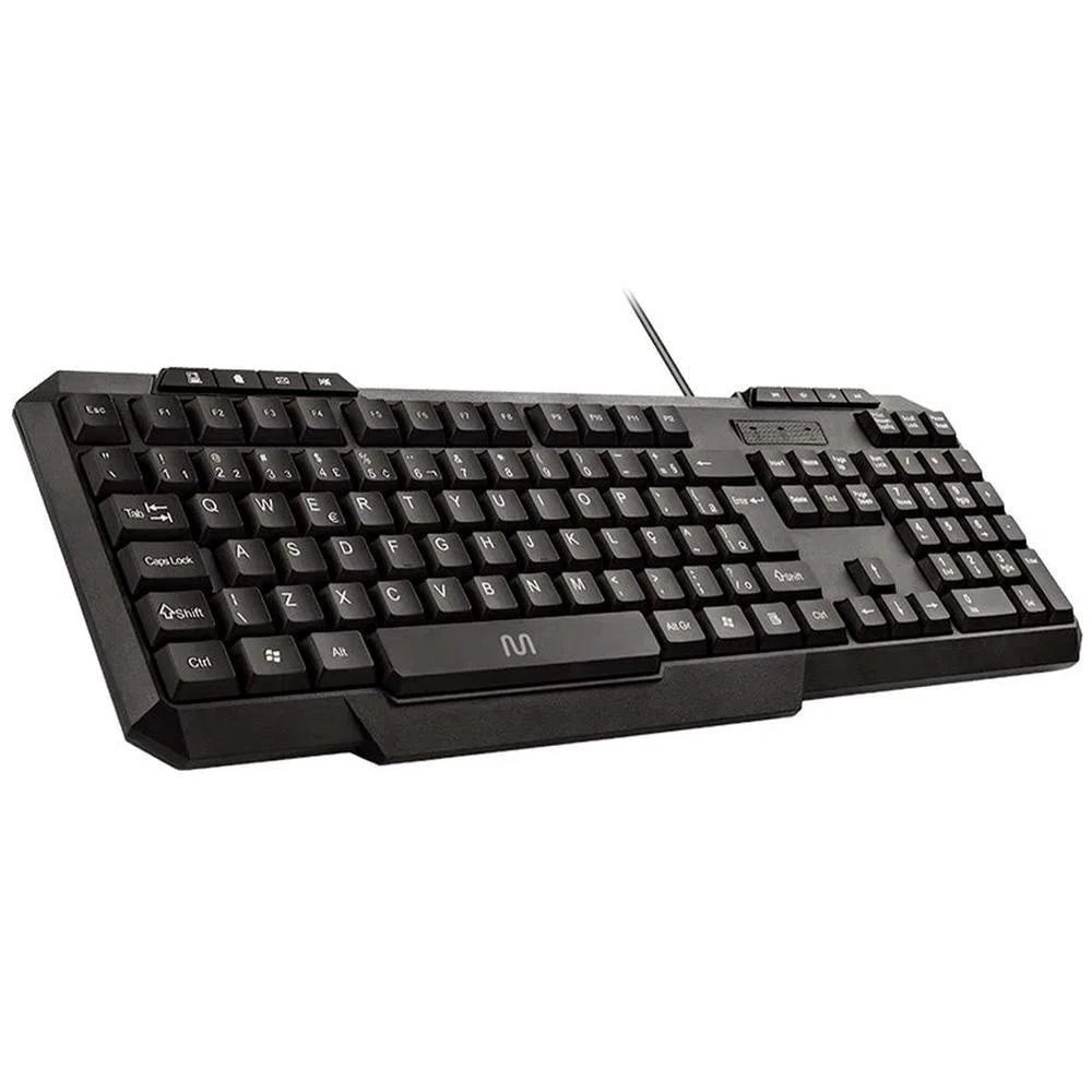 Teclado Com Fio Slim Multi Resistente à Água Conexão USB - TC206 - TM100