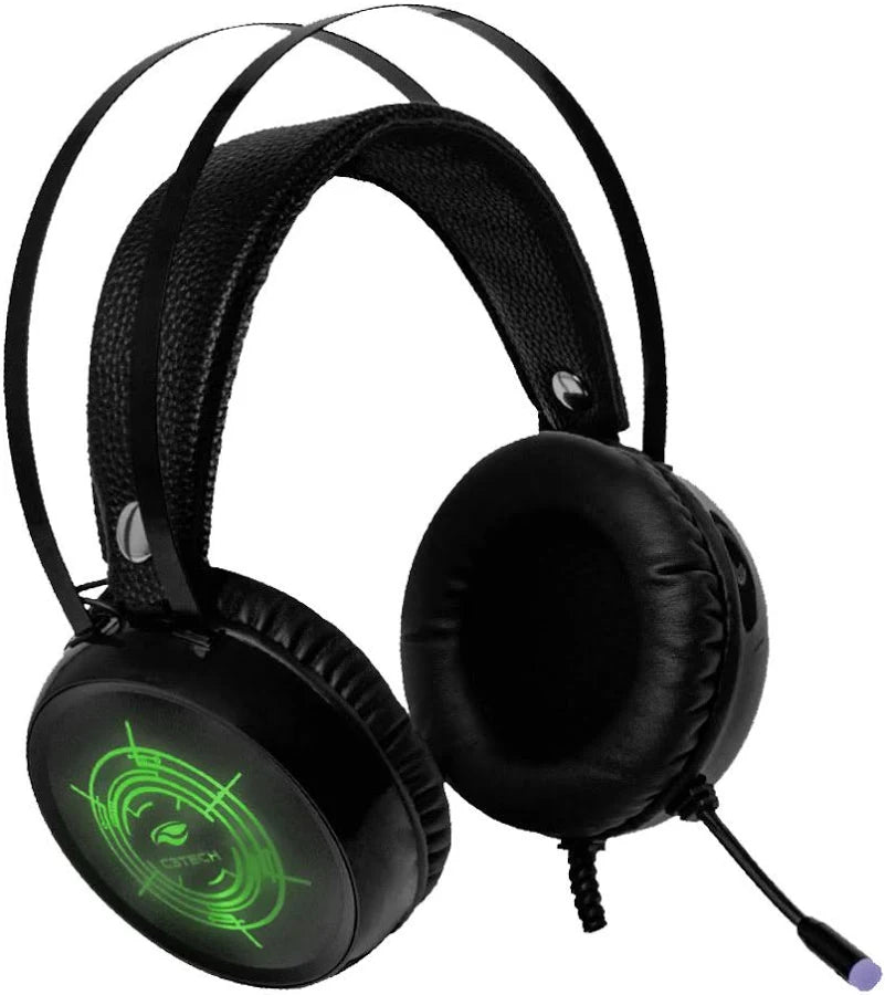Headset Com Microfone Gamer Usb Harrier Ph-g330bkv2 C3 Tech