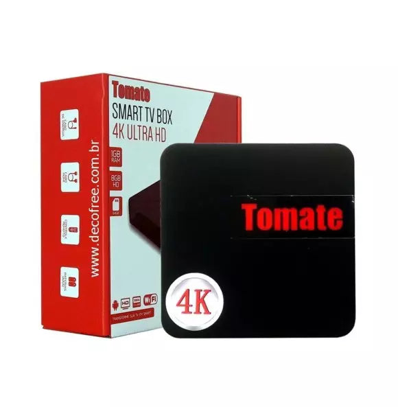 Smart Tv Box 4k Tomate MCD-121