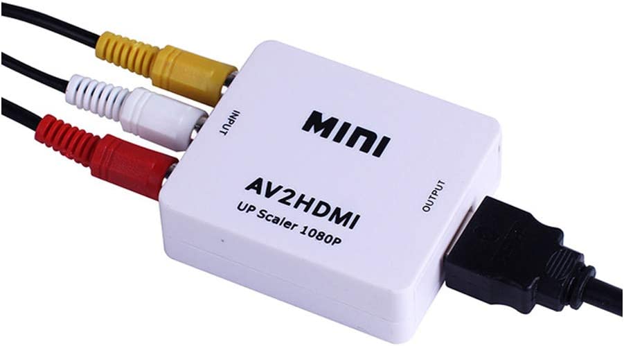 Adaptador Conversor AV RCA para HDMI Full HD mtv610