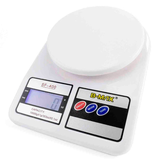 Balança Digital de Cozinha, SF400, Até 10 kg, Escala 1 grama
