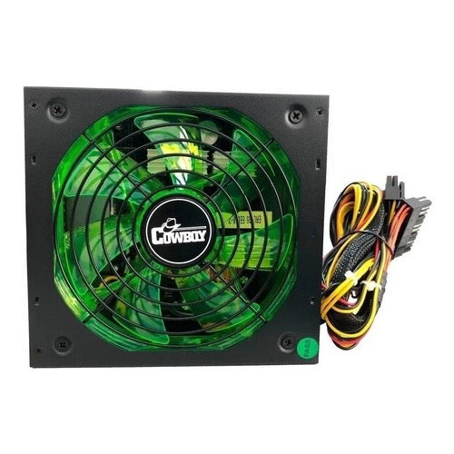 Fonte Atx 500w Reais Gamer Silenciosa Para Pc Bivolt 24pinos kp534