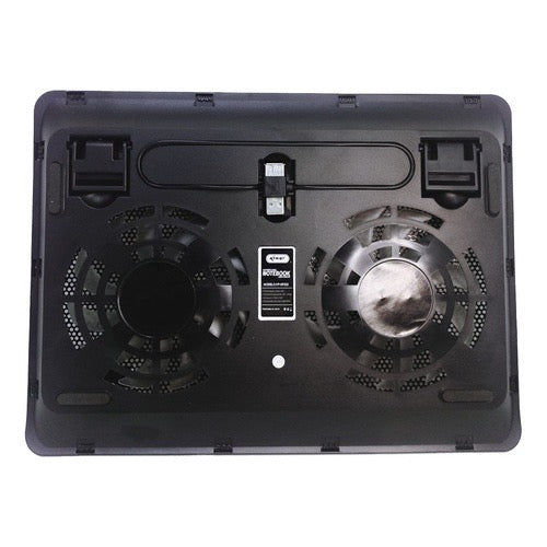 Suporte Base Para Notebook 02 Coolers Led Kp-sp222