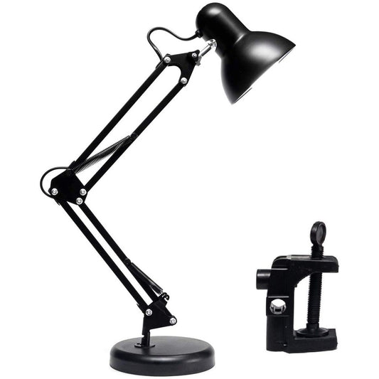 Luminária De Mesa Articulada Abajur Pixar Base Ou Garra