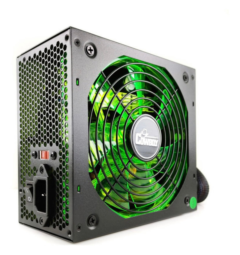 Fonte Atx 500w Reais Gamer Silenciosa Para Pc Bivolt 24pinos kp534