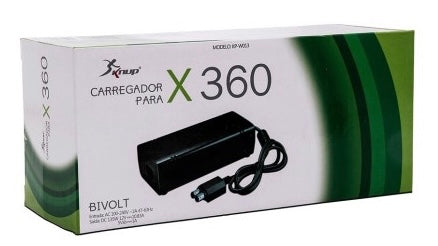 Fonte Xbox Slim 360 2 Pinos Video Game Bivolt 110v 220v w013