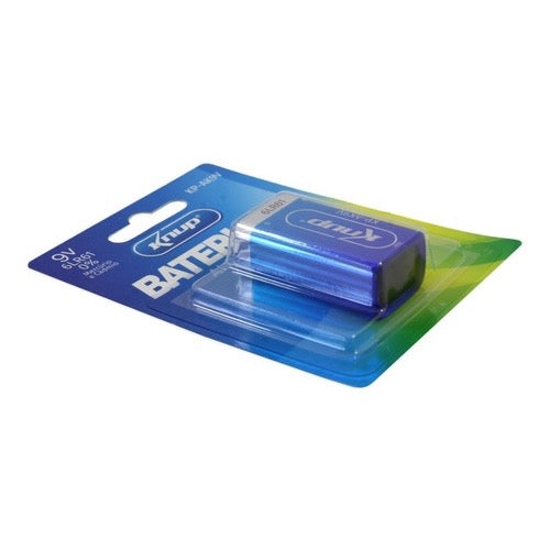 Bateria Alcalina 9V Knup 6LR61 KP-AK9V
