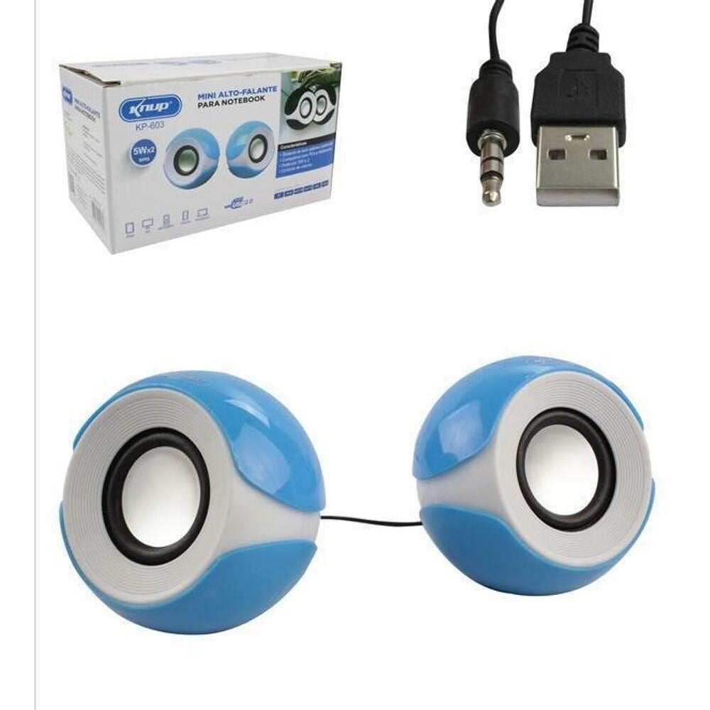 Caixa de Som para PC/Notebook KP-603 - Knup