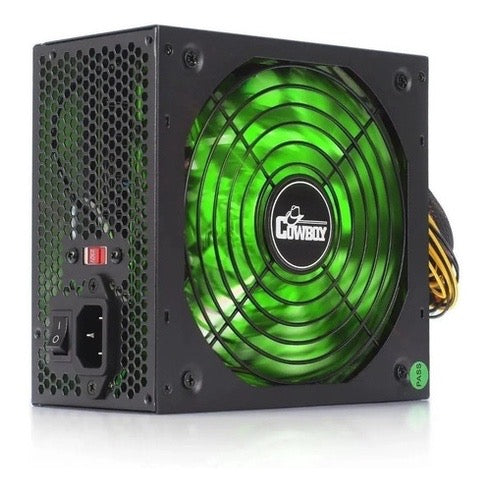 Fonte Atx 500w Reais Gamer Silenciosa Para Pc Bivolt 24pinos kp534