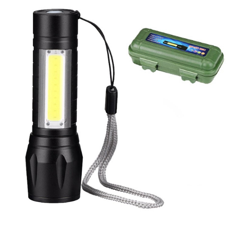 Mini Lanterna Tática Led Recarregável Usb