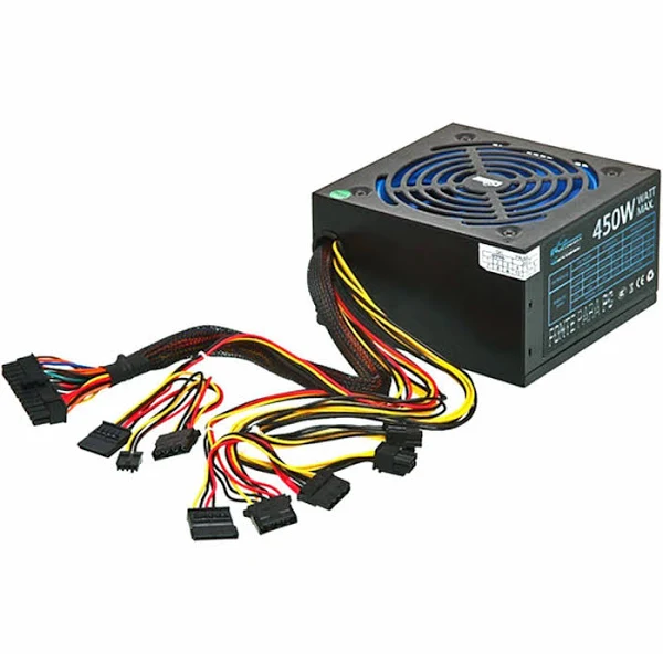 Fonte de alimentação ATX para PC 450W Knup Cowboy KP533 110V/230V