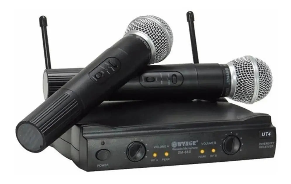 Microfone Onistek Profissional Sem Fio Mc806 Vhf