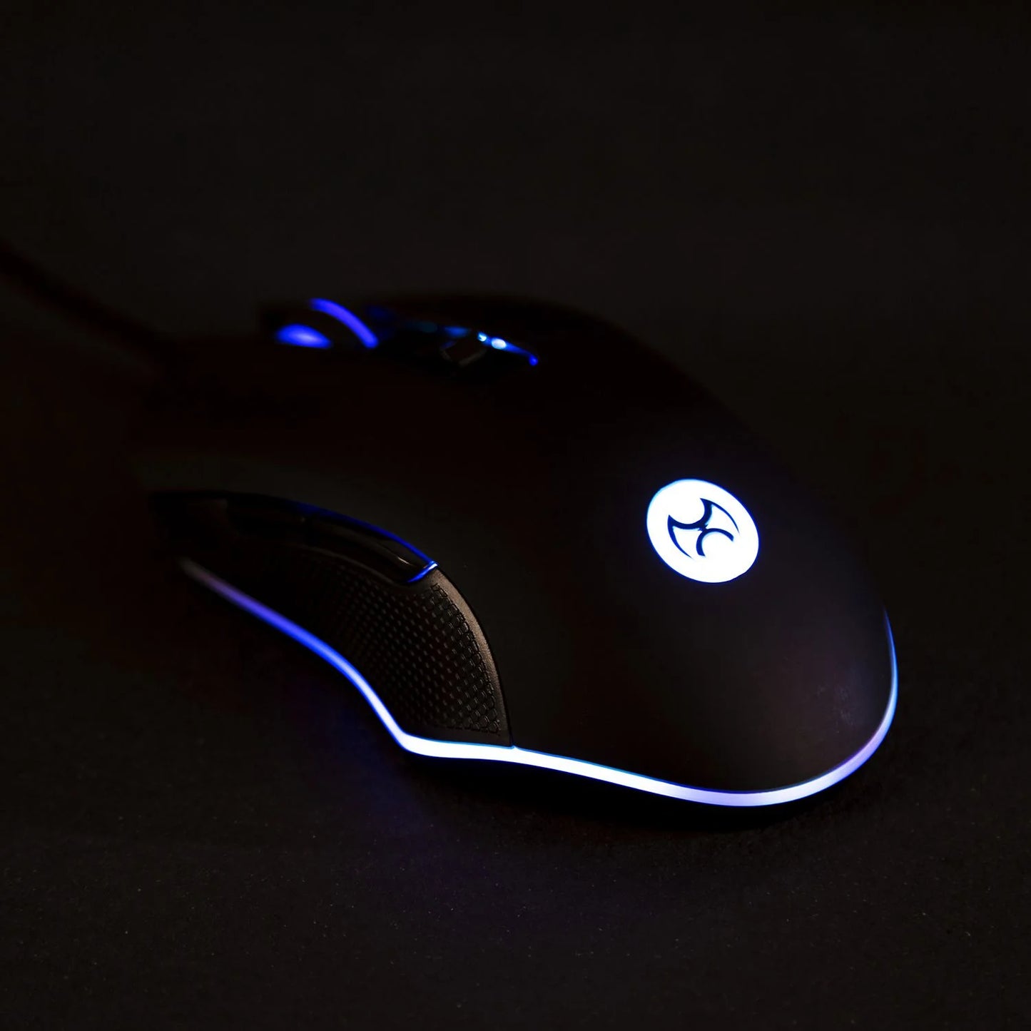 Mouse Gamer Mox 6d Com Fio Mo-gm800 Led Rgb 3600dpi Cor Preto