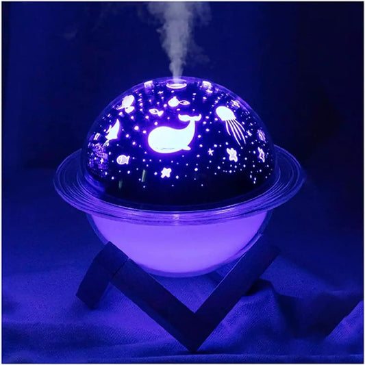 Luminária Umidificador De Ar Lua Estrela Saturno Planeta 3d