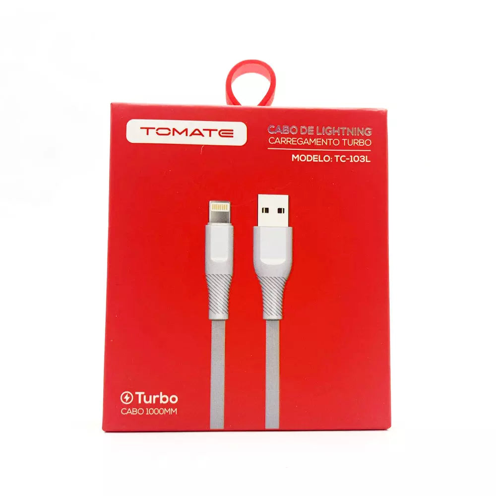 Cabo USB para IPHONE 1 Metro Tomate TC103L