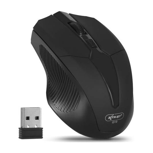 Mouse Sem Fio Wi-fi Gamer Pc Notebook Usb Óptico Anatômico G10