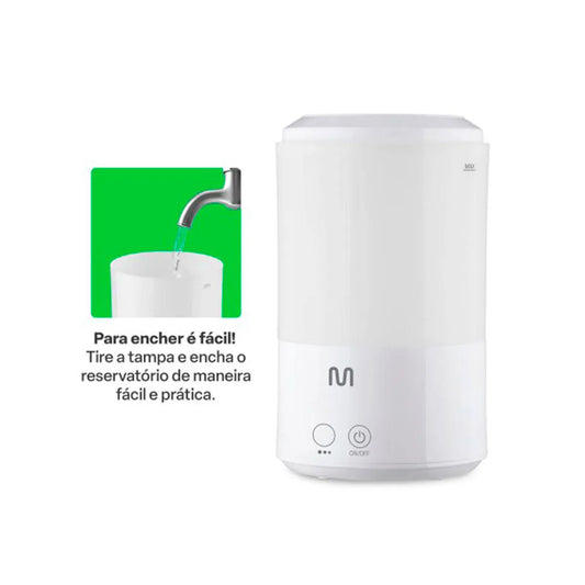 Umidificador e Aromatizador de Ar Multilaser Pure Air 3L