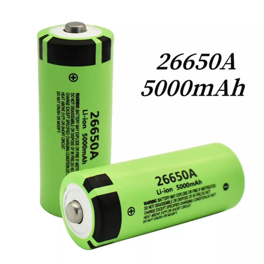 BATERIA P/ LANTERNA GROSSA 26650A 5000MAH KREIZ
