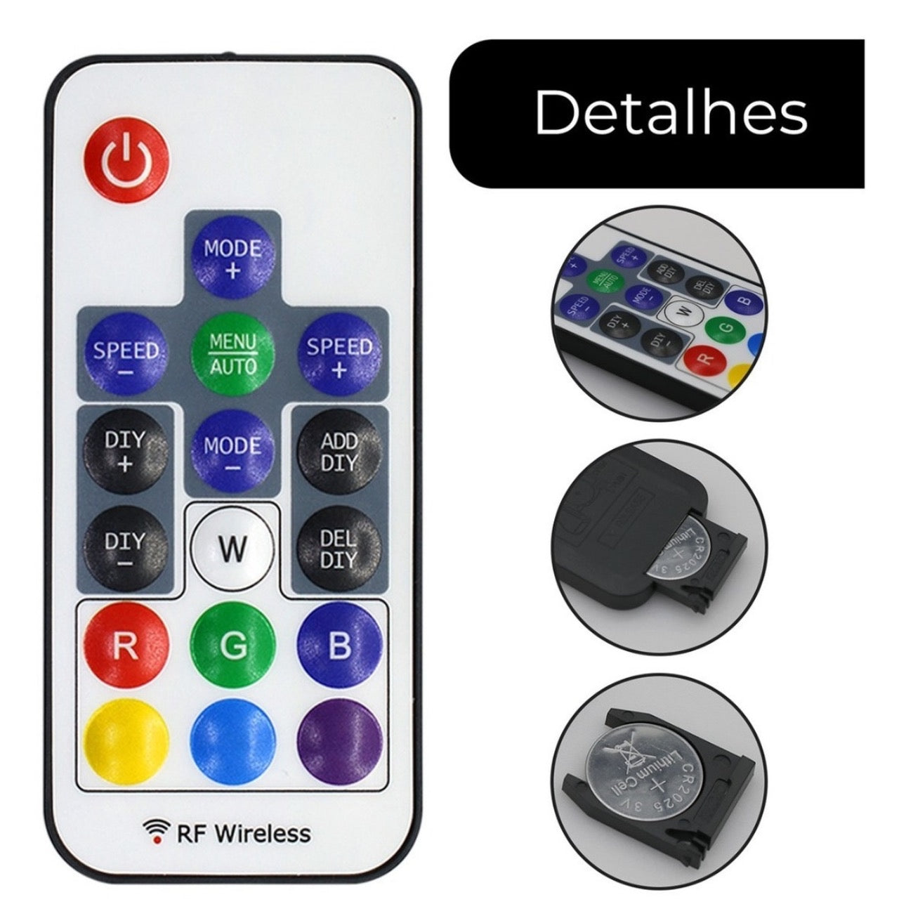 Fita de Led Digital Rgb Endereçavel 2811 Ip67 300 Led 5 Metros