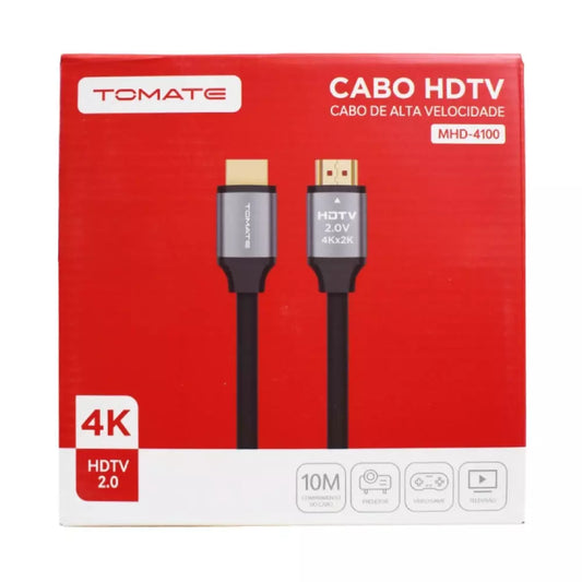 CABO HDMI 4K 10M TOMATE MHD4026
