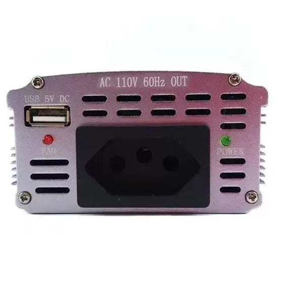 Inversor Veicular de Energia Com Usb 500w De 12v Para 110v Knup KP-507