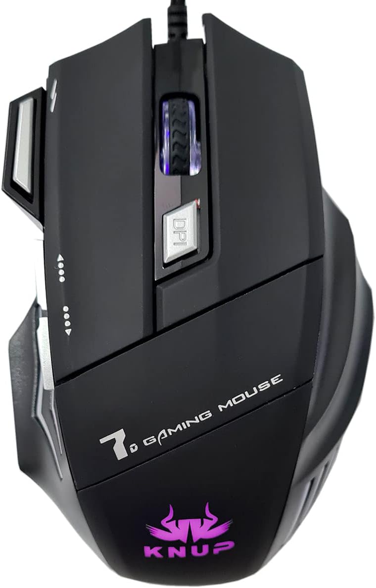 Mouse Gamer V4- 2400dpi / Led RGB / Entrada Usb / 7 Botões