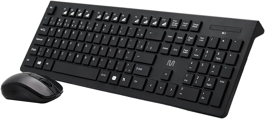 Kit Teclado e Mouse Sem Fio Multi Com Conexão USB - TC212